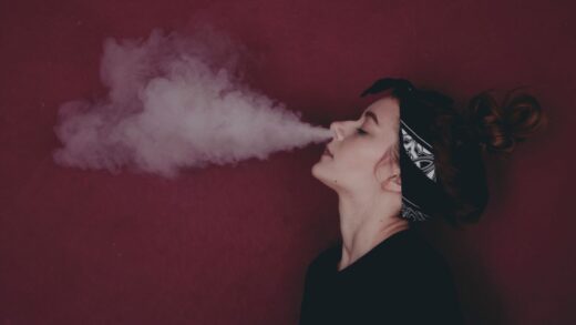 vaping and sleeping